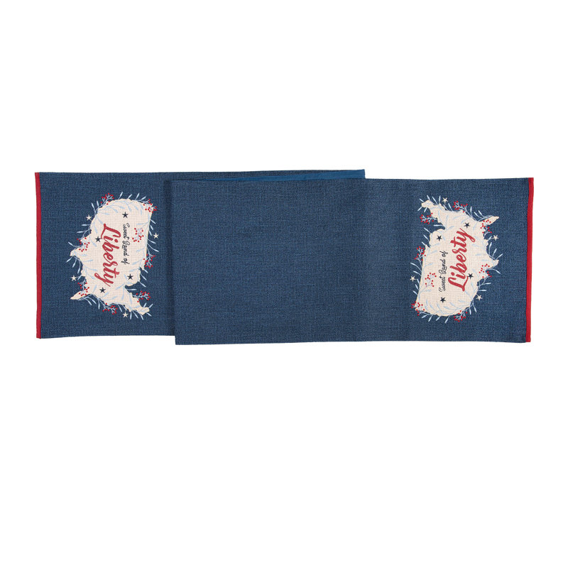 Liberty July 4Th Table Runner