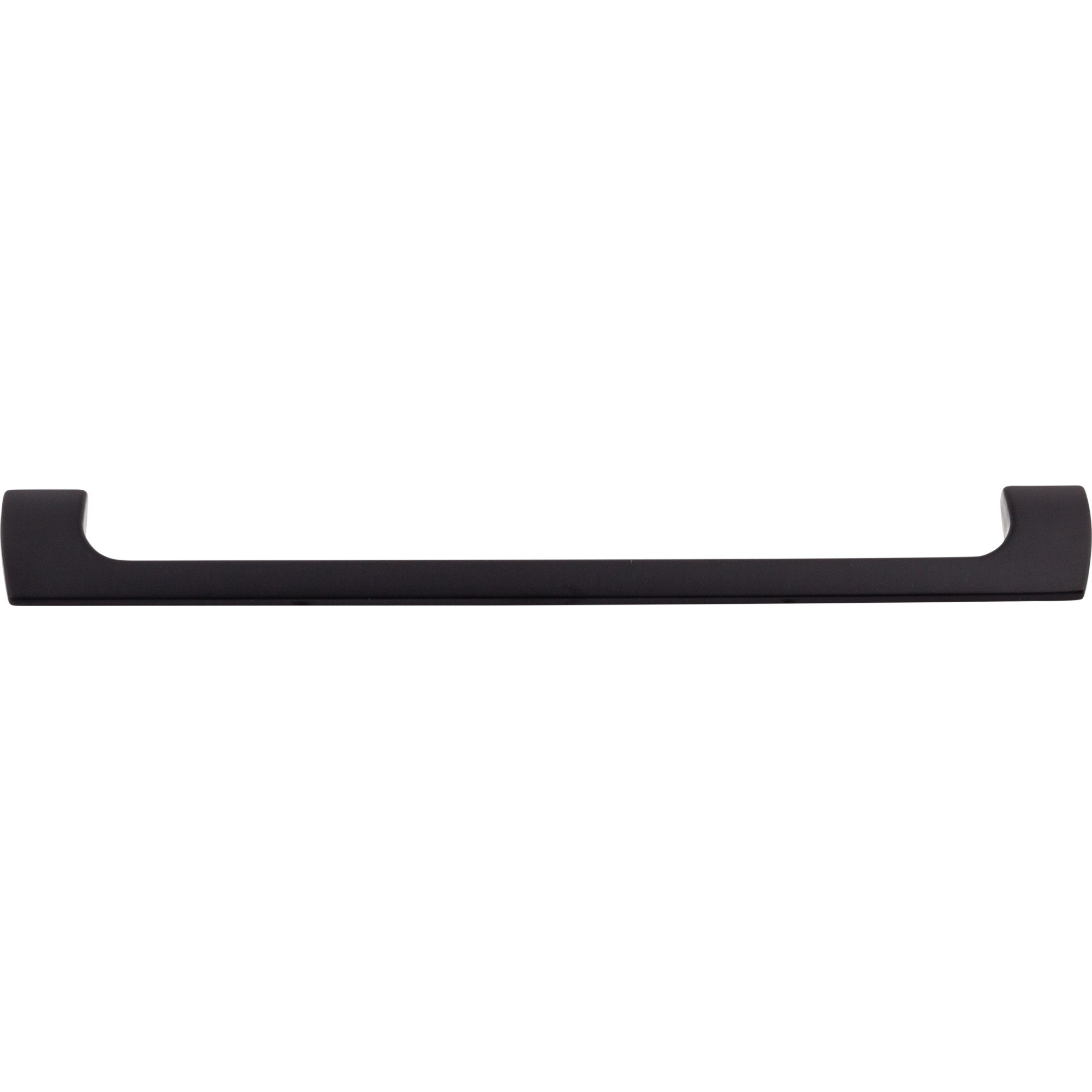 Holland Bar pull, Flat Black, 9" Center to Center Bar