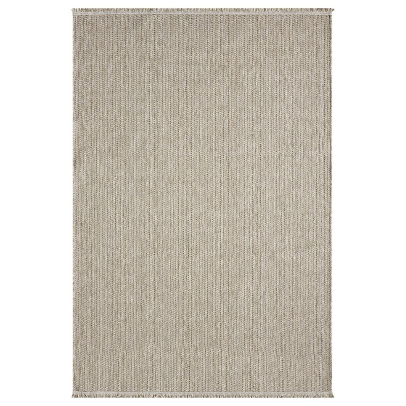 Tapis à franges Modern Farmhouse, Rectangulaire 8 pi x 10 pi