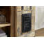 Railway 75cm Solid Wood Bar Cabinet