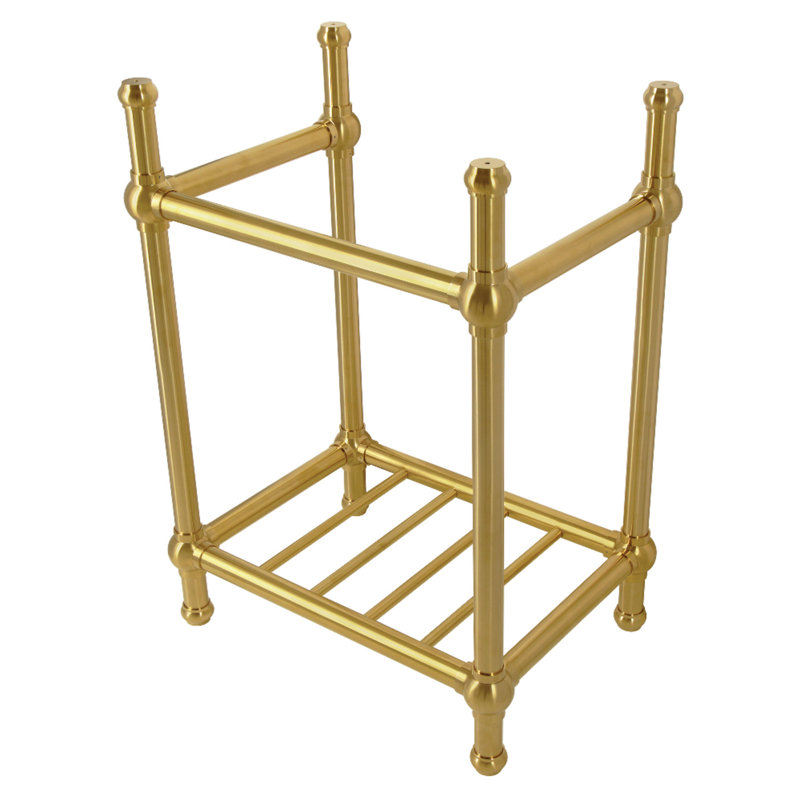 Kingston Brass Franklin Brass Console Sink Legs, Polished Chrome