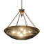 Luminaire suspendu 10 lumières Fleur-de-lis