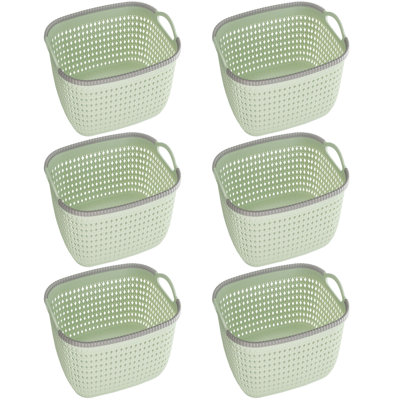 Rebrilliant Plastic Decorative Basket
