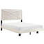 Contemporary King Panel Bed With Dusty Grey Oak Finish, All Elements For Bedroom Refresh, Wood Construction, Box Spring Needed Size Featuring Parts Setting, Material,-333380767