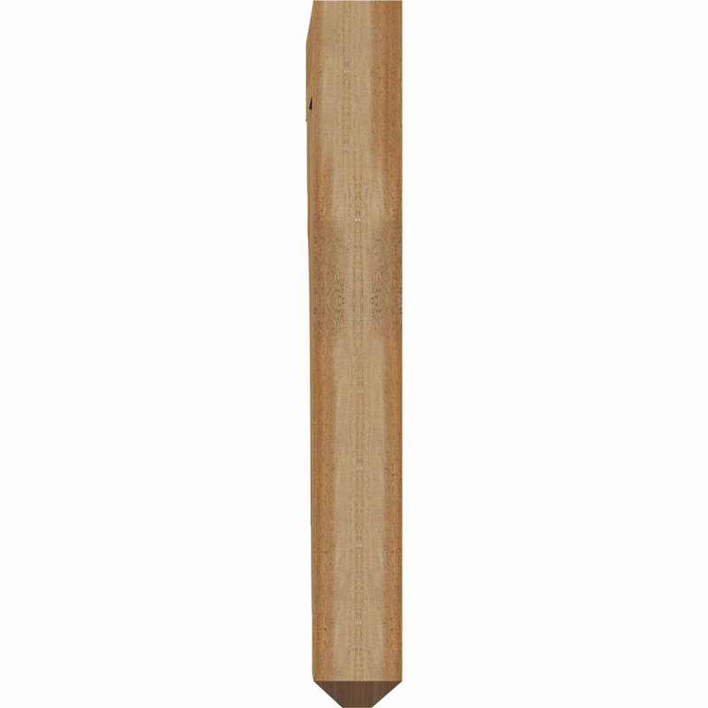Support pour artisan olympique, Cèdre rouge de l'Ouest (brut), H 32 po x l 4 po x P 24 po