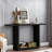 Minimalist Console Table With Curved Corners And U-base Design-846699466