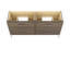 Rift White Oak Double Drawer Bath Vanity-1245886846-1245886818-1246454337