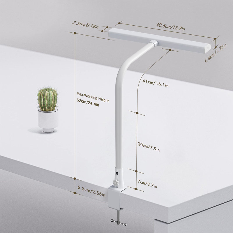 Adysan Desk Lamp, White
