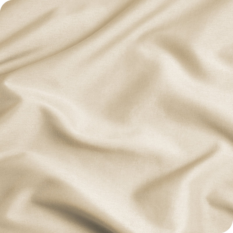 Body Pillowcase - Microfiber - Zipper Closure, Sand