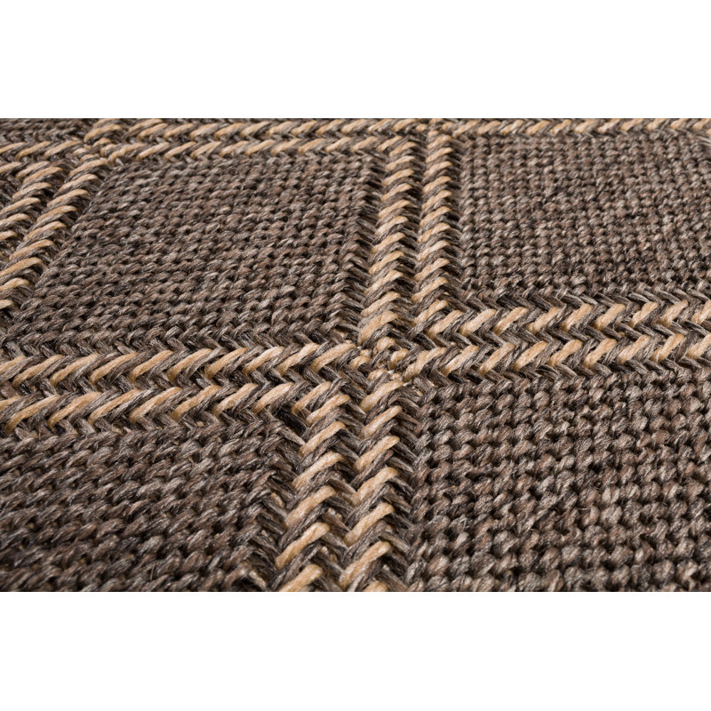 Tapis géométrique Sarinah, Rond 7 pi 10 po x 9 pi 10 po