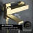 Exposed Pipe Tub Shower System With Hand Shower Single Handle Shower Faucet Set Brass 9 Inch Shower Trim Kit With Rough-In Valve-110999436