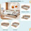 Lit tapissier avec 2 tiroirs Torres-1573805396