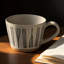 12 Oz. Elegant Hand Painted Decorative Large Porcelain Ceramic Mug Set, Decorative Mugs-180247828