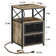 Nightstand with Charging Station End Side Tables with Storage Drawers and USB Ports & Power Outlets