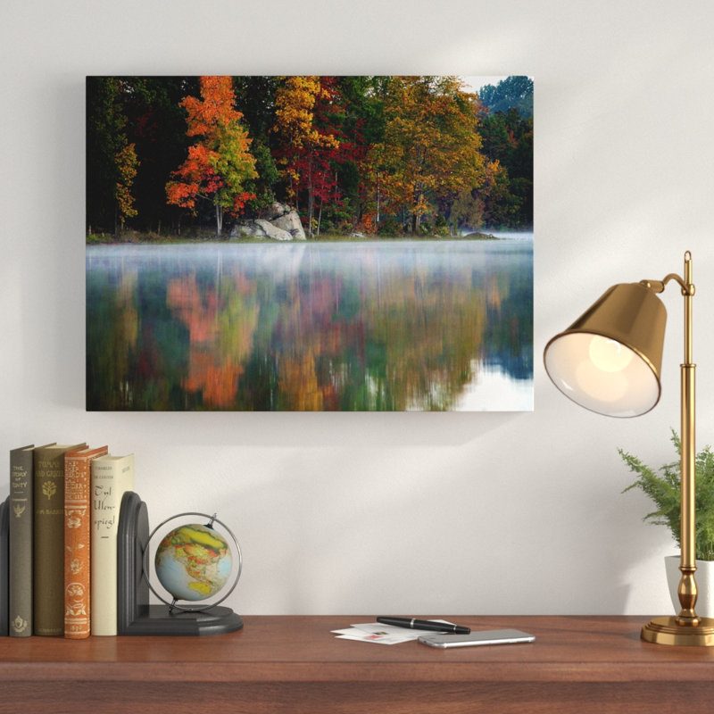 « old automne », reproduction de photo sur toile tendue, H 18 po x l 24 po x P 2 po