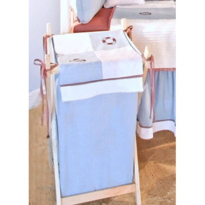 Sail Away Fabric Laundry Hamper
