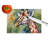 Giraffe Glass Cutting Board Large