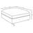 Beige Square Upholstered Ottoman