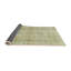 Vert palmier oriental/beige Tapis décoratif-1967357676