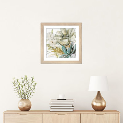 " Seaglass Garden II " by Elizabeth Franklin Painting Print