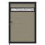 Barrière d'intimité décorative 6 pi H * 4 pi l avec cadres en métal et ensembles de boutons, barrière en bois composite en plastique - sans les poteaux-123050406-123175782-123514898