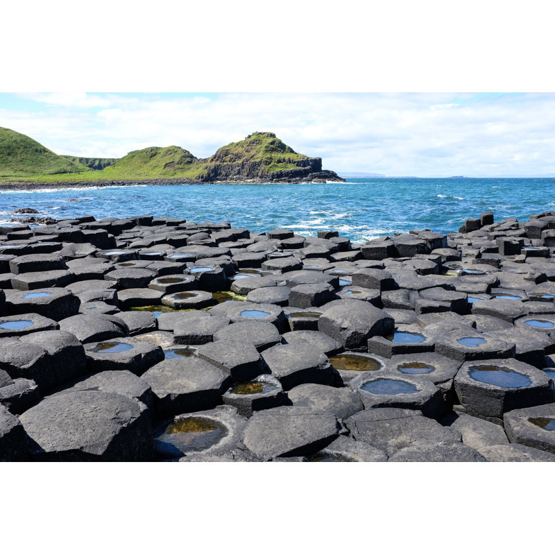 Giant's Causeway - Photographie sur toile tendue, L 12 po x H 8 po