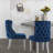 Fujiye 18.5 " H Tufted Velvet Upholstered Stainless Steel Side Chair-1510770706