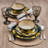 Pfaltzgraff Painted Lemons 12 Pc Dinnerware Set, Service For 4