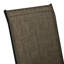 Niru 4 Pieces Garden Chairs Stackable with High Backrest Mixed Brown