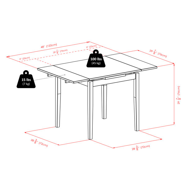 Dimensions du produit