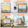 Pool Towel Rack Outdoor, Poolside Float Storage Organizer