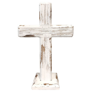 Wood Cross Unfinished Craft Crosses 11 inch Tall MDF