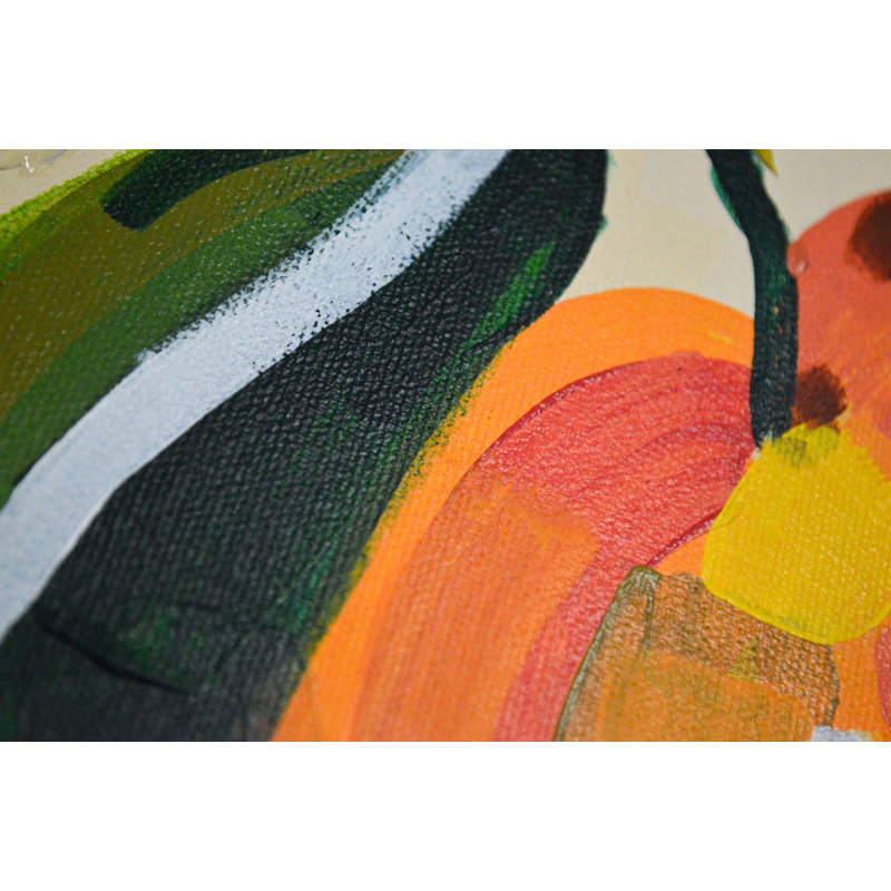 Peachy Painting by Sie Douglas-Fish