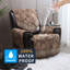 Fauteuil inclinable avec housses antidérapantes et larges pour fauteuil inclinable en cuir, fauteuil inclinable électrique brun