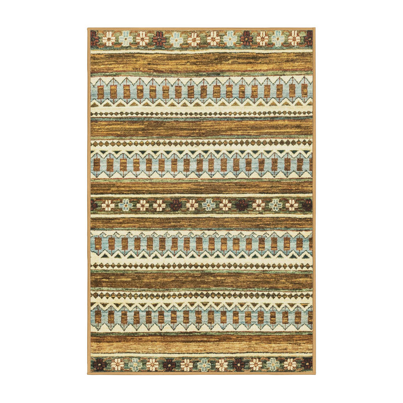 Abstract Indoor Rug, Rectangle 8' x 12'