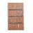 Solid Wood Trestle Base Dining Table