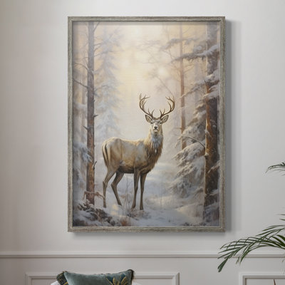Christmas Holiday Art DCLXXXVIII Framed Print - Solid Wood