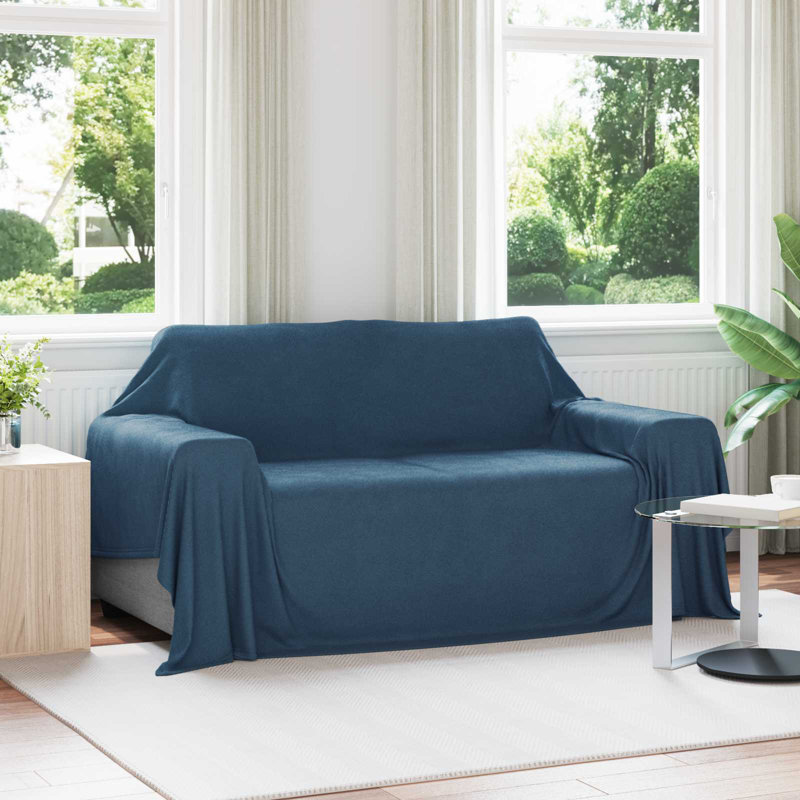 5.5-51 Throw Blanket, 280cm x 210cm, Navy Blue