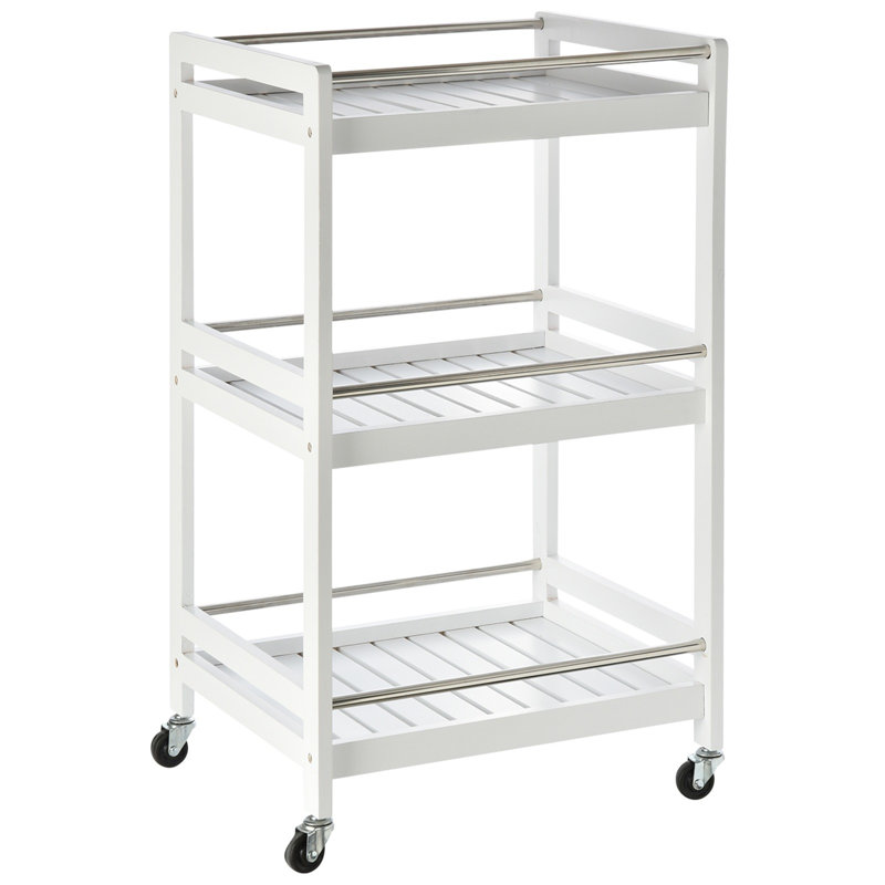 Wood Bar Cart