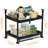 Double Adjustable Height and Width Pull-out Cabinet with Tray