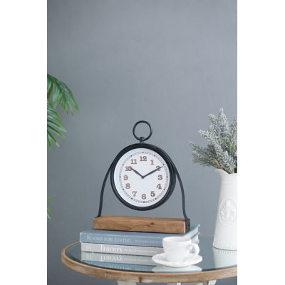 Analog Quartz movement / Crystal Tabletop Clock