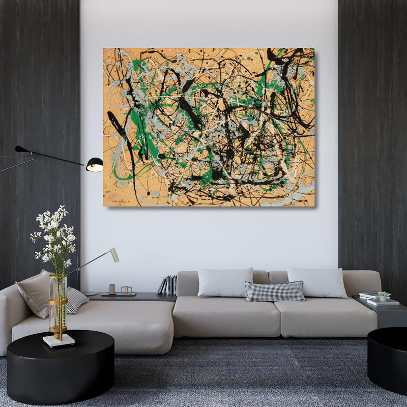 Number 17, 36" H x 48" W