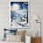 Cadre simple blanc