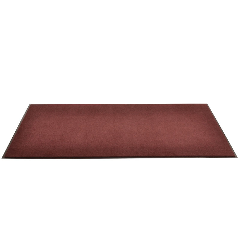 Candance Non-Slip Indoor Doormat, Burgundy, 2' x 3'