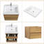 Atoli Single Vanity with Drop In Resin Basin-465757496