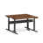 Gris anthracite / noyer