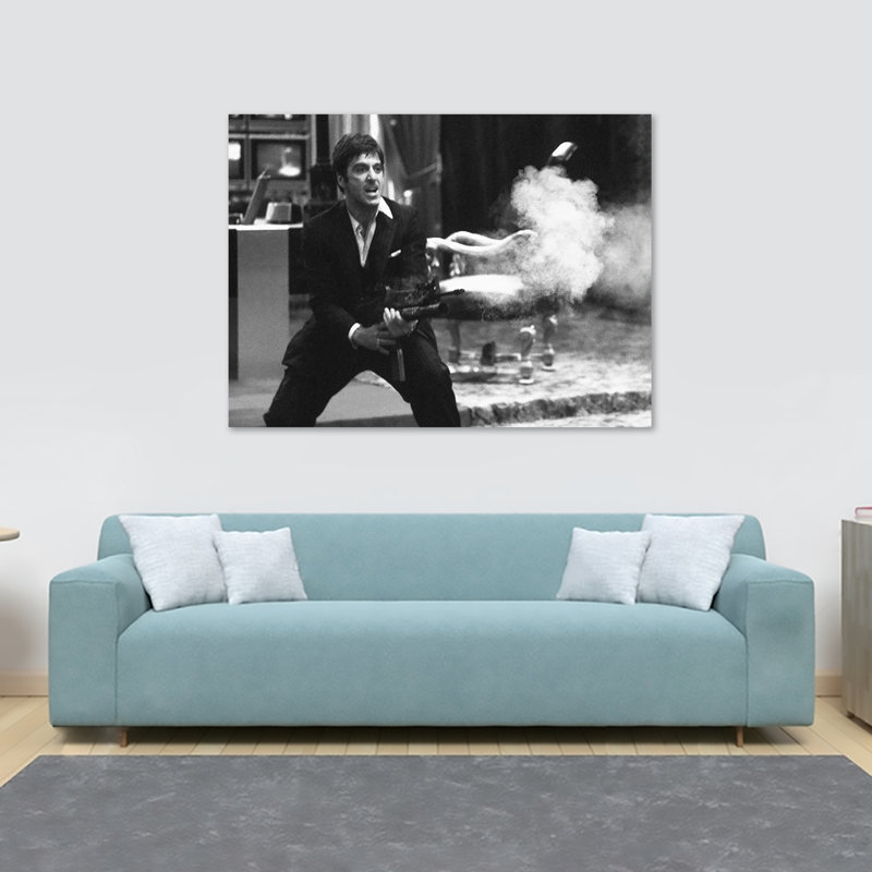 Scarface by Tony Montana - Wrapped Canvas Print, 30.5cm H x 40.6cm W x 3.8cm D