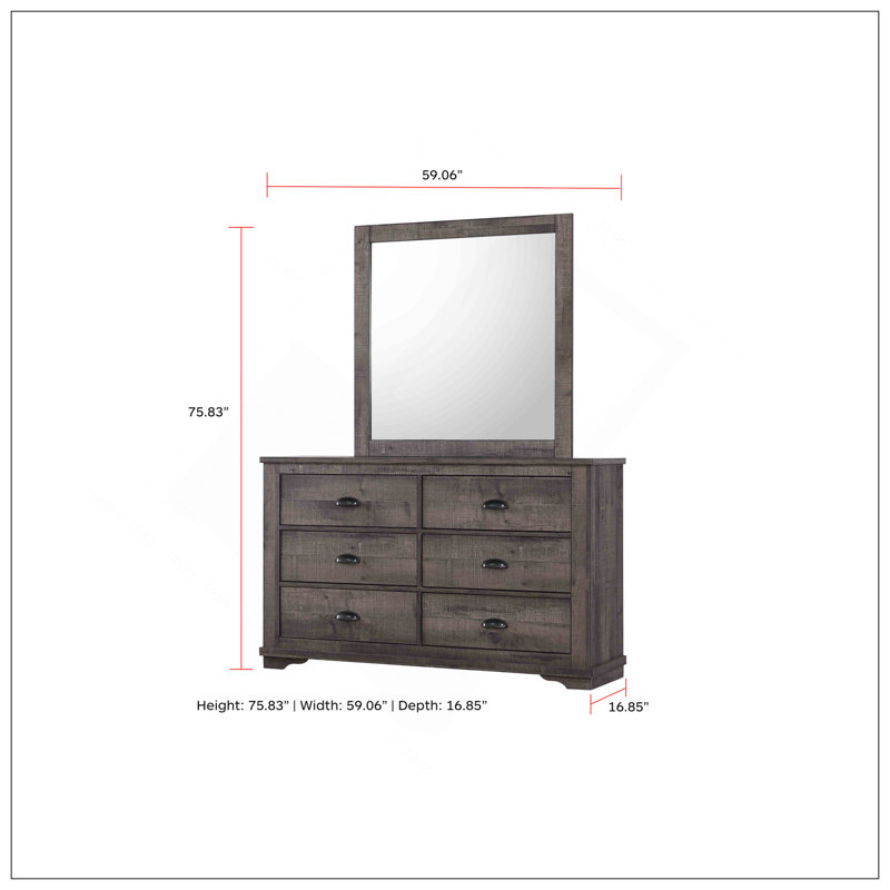 Coralee - Commode - Brun foncé