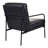 Keeley 23.5" W Top Grain Leather Armchair-1674906495