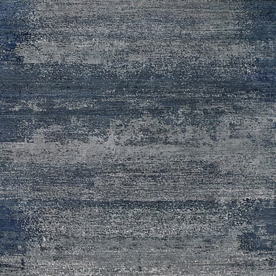 Tapis bleu/beige